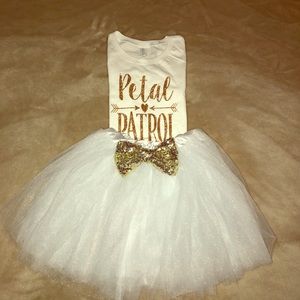 Little Girls Wedding Rehearsal Outfit